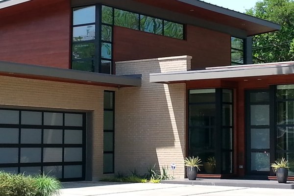 C.H.I. full view aluminum and glass garage door