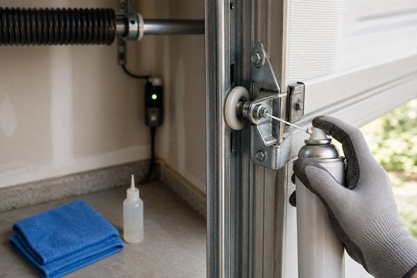Garage door maintenance and safety inspection