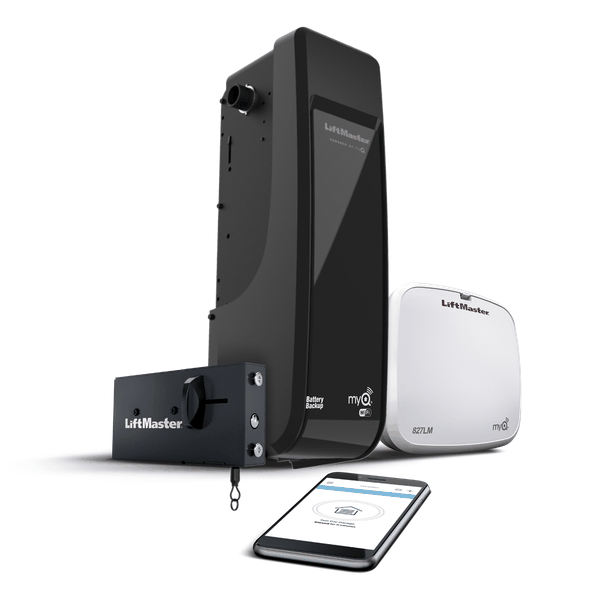 LiftMaster 98022 wall mount Wi-Fi garage door opener with battery backup