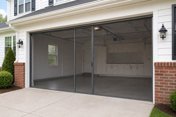 screened garage doors in sherwood